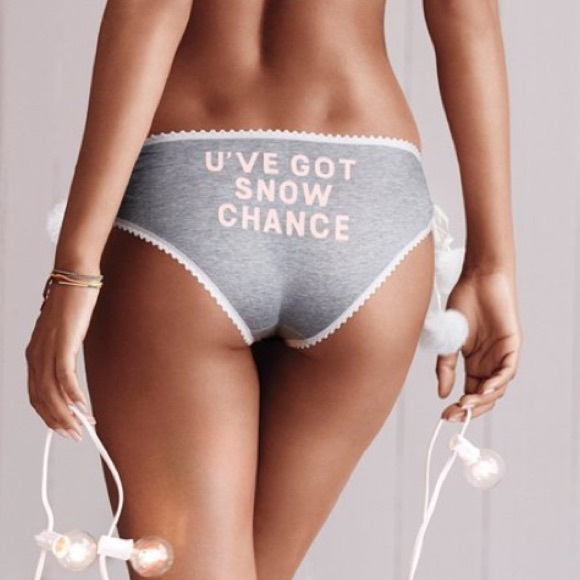 NWT VICTORIA'S SECRET POM POM PANTIES SIZE L - Picture 3 of 7